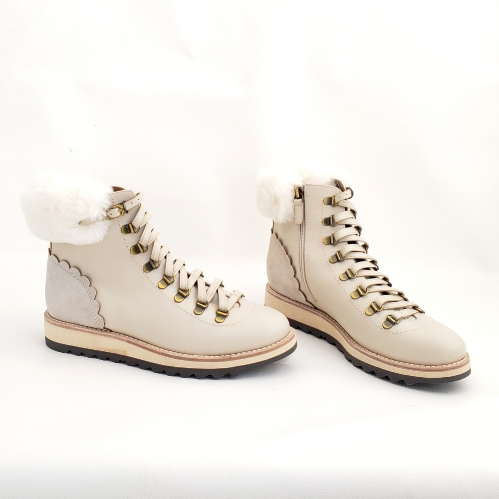 Kate Spade Shoes Women's Faux Fur Ankle Booties - Picture 2 of 8